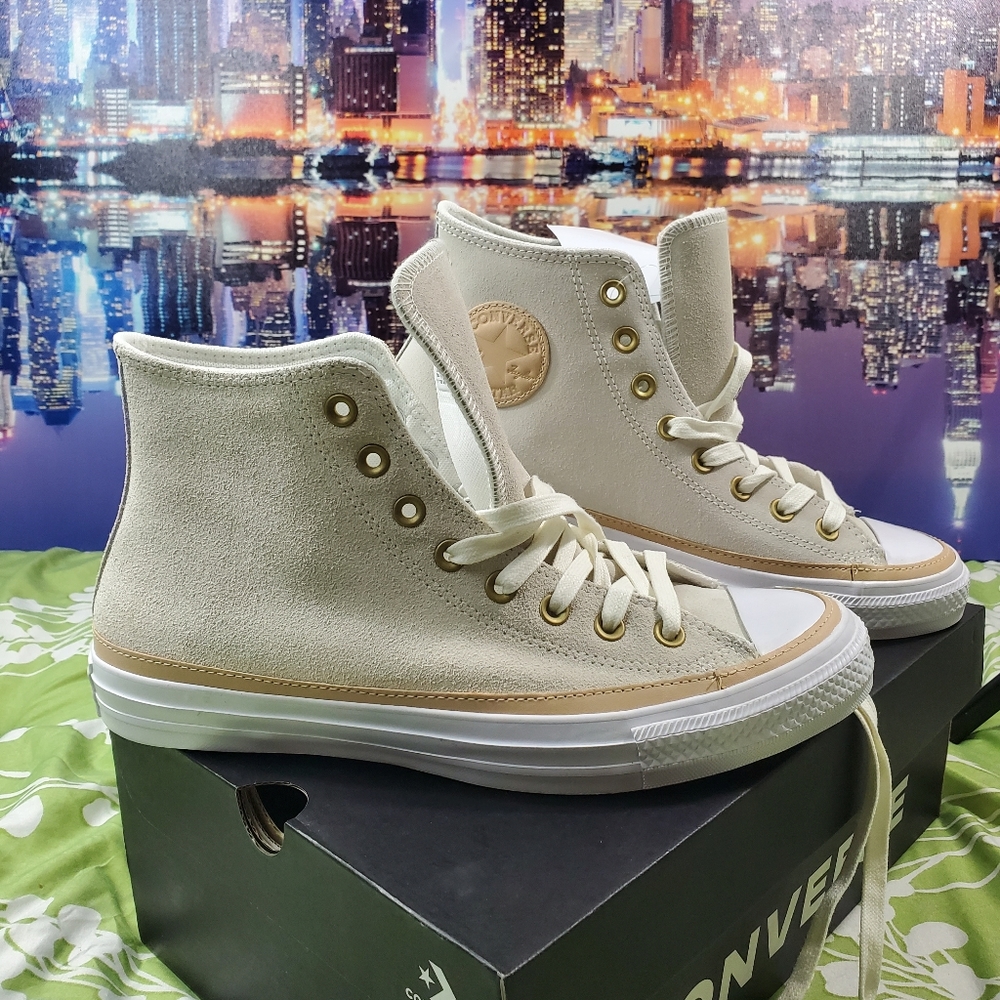 Converse men ctas hi vintage white